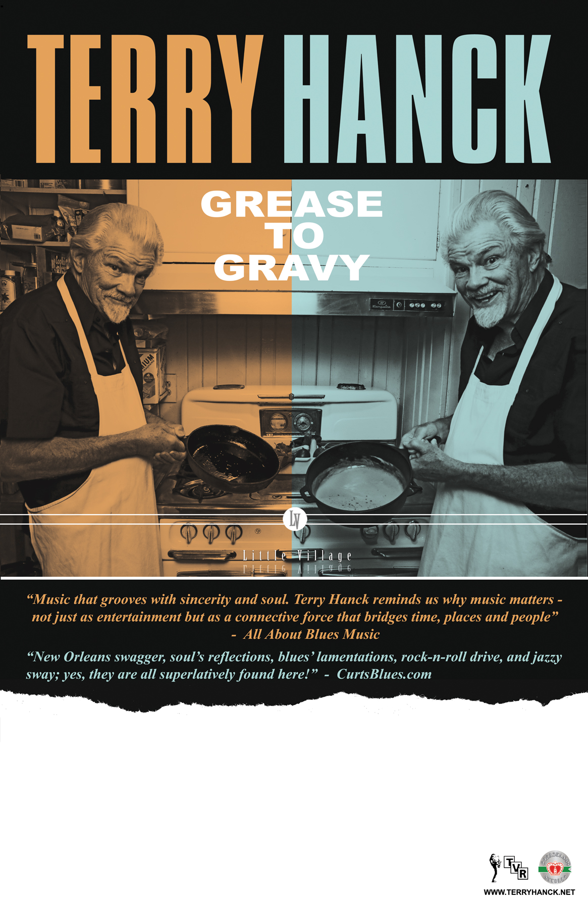 Terry Hanck GREASE TO GRAVY poster